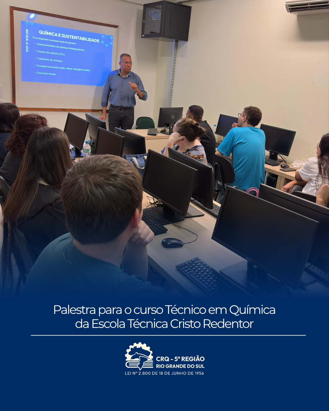 palestra-para-o-curso-tecnico-em-quimica-da-escola-tecnica-cristo-redentor